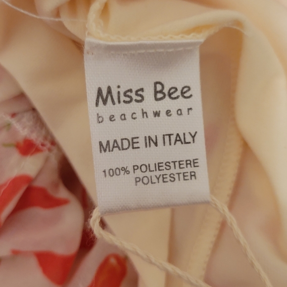 Miss Bee Women's Beach Wear Chili Print Maxi Skirt Size Small - Picture 6 of 8